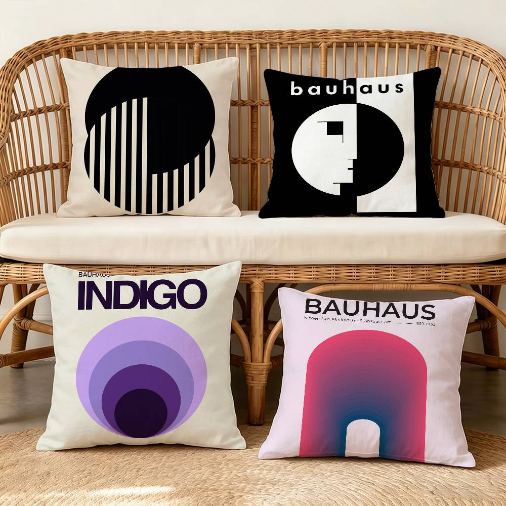 Century Textile & Sewing Supply Saskatoon Sk - Mid Century Modern Bauhaus Abstract Pillowcase