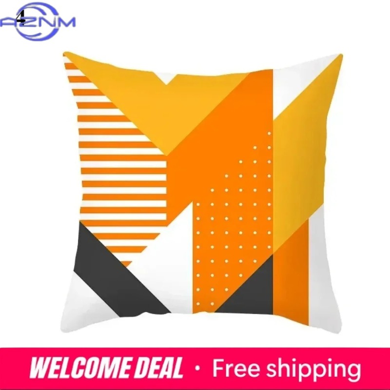 Boho Orange Abstract Cushion C - Century Textile & Sewing Supply Saskatoon Sk recension och pris