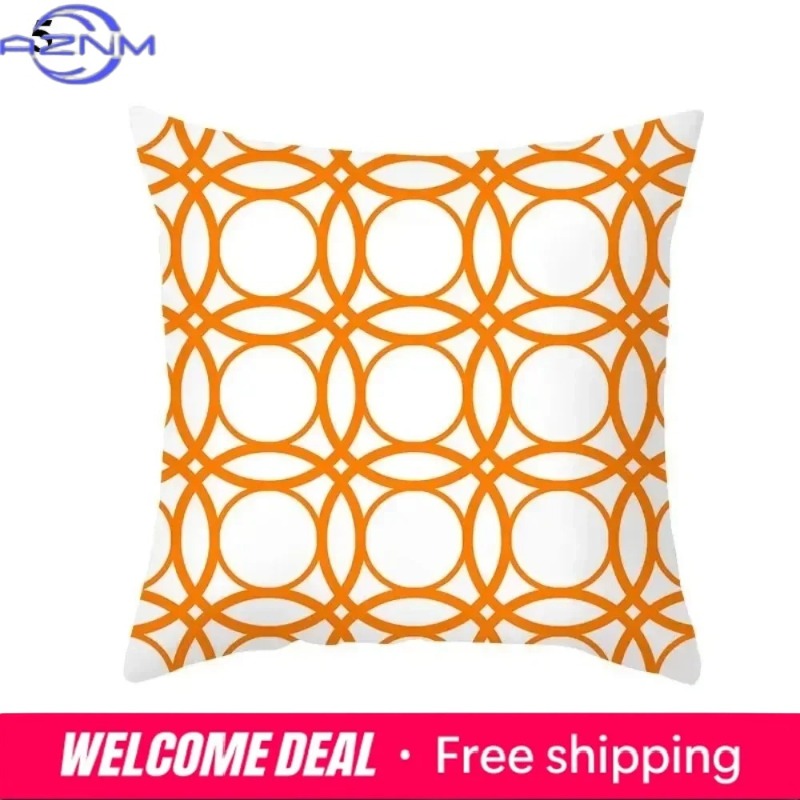Boho Orange Abstract Cushion C - Century Textile & Sewing Supply Saskatoon Sk recension och pris