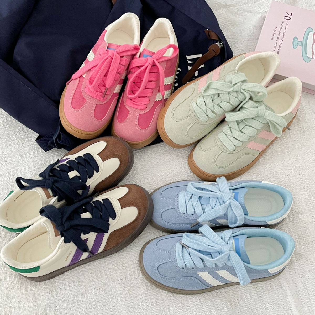 Vintage-style sneakers for wom - Sewing New recension och pris