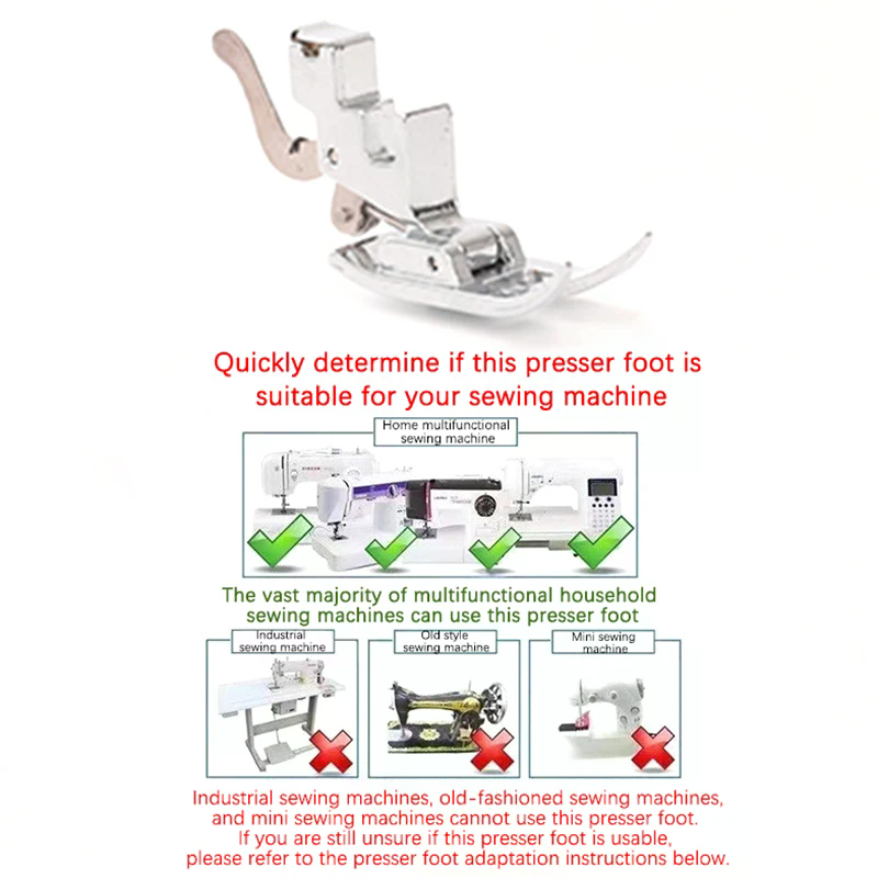2Pcs Stitching Foot Holder Uni - Textile Sewing Machines recension och pris