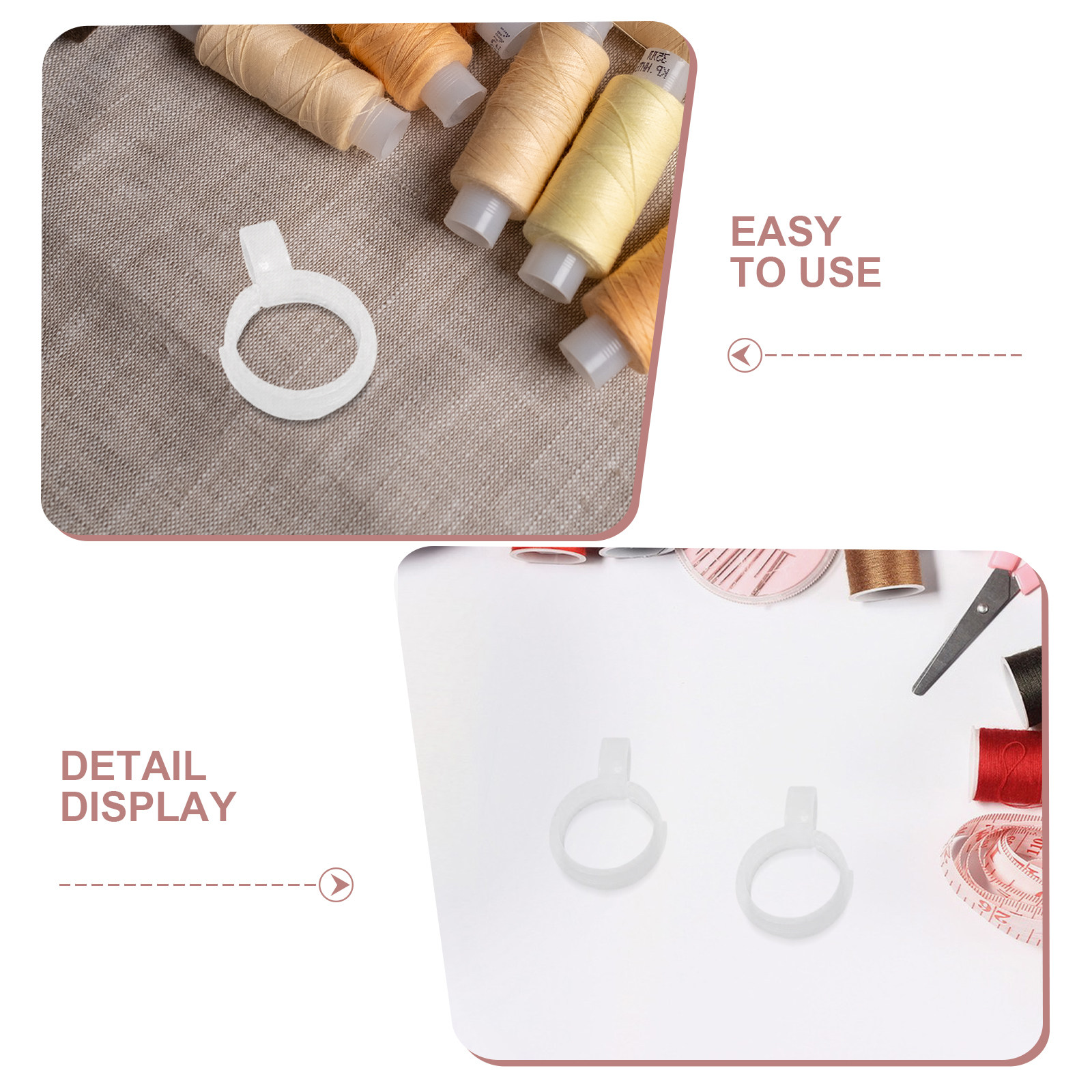 10Pcs Cross Stitch Roll Clips  - Sewing Roll recension och pris