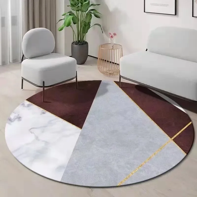 ~O~Geometric Round Rug with Mo - Century Textile & Sewing Supply Saskatoon Sk recension och pris