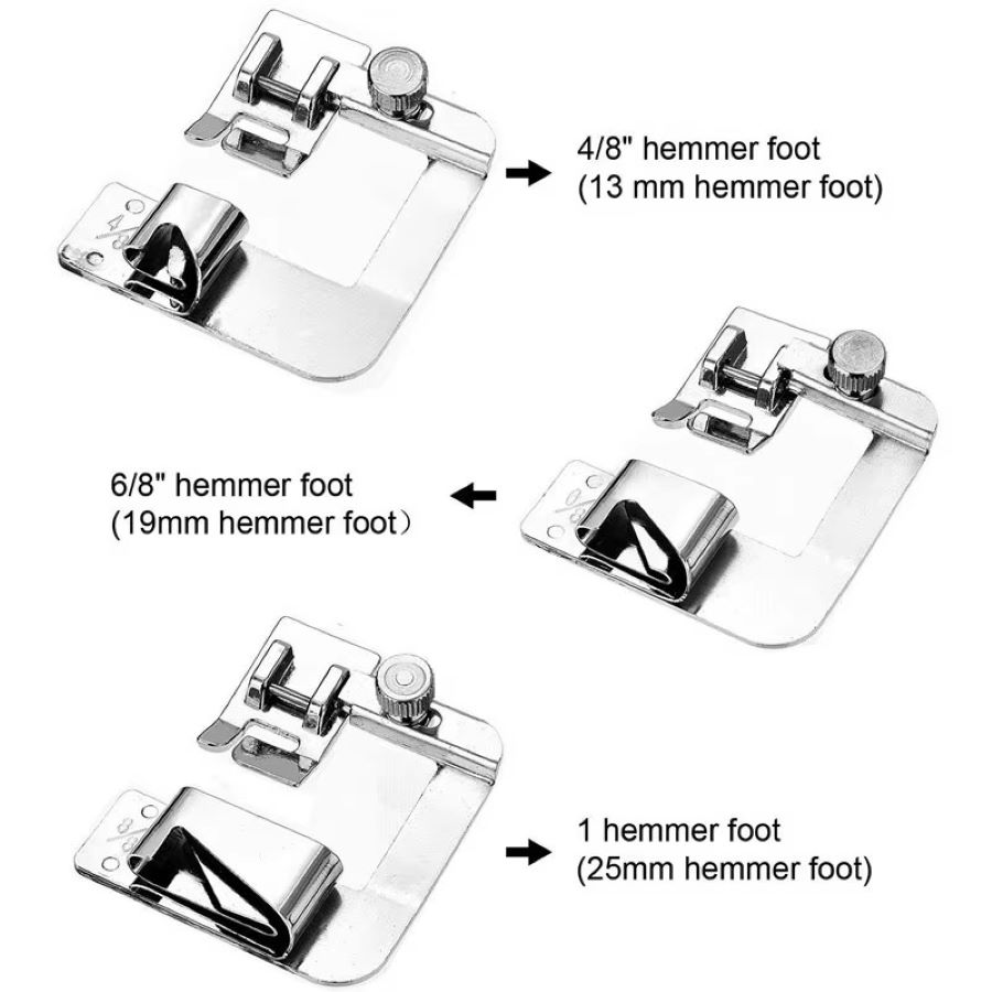 1PCS-3PCS 13/19/25mm Domestic  - Textile Sewing Machines recension och pris