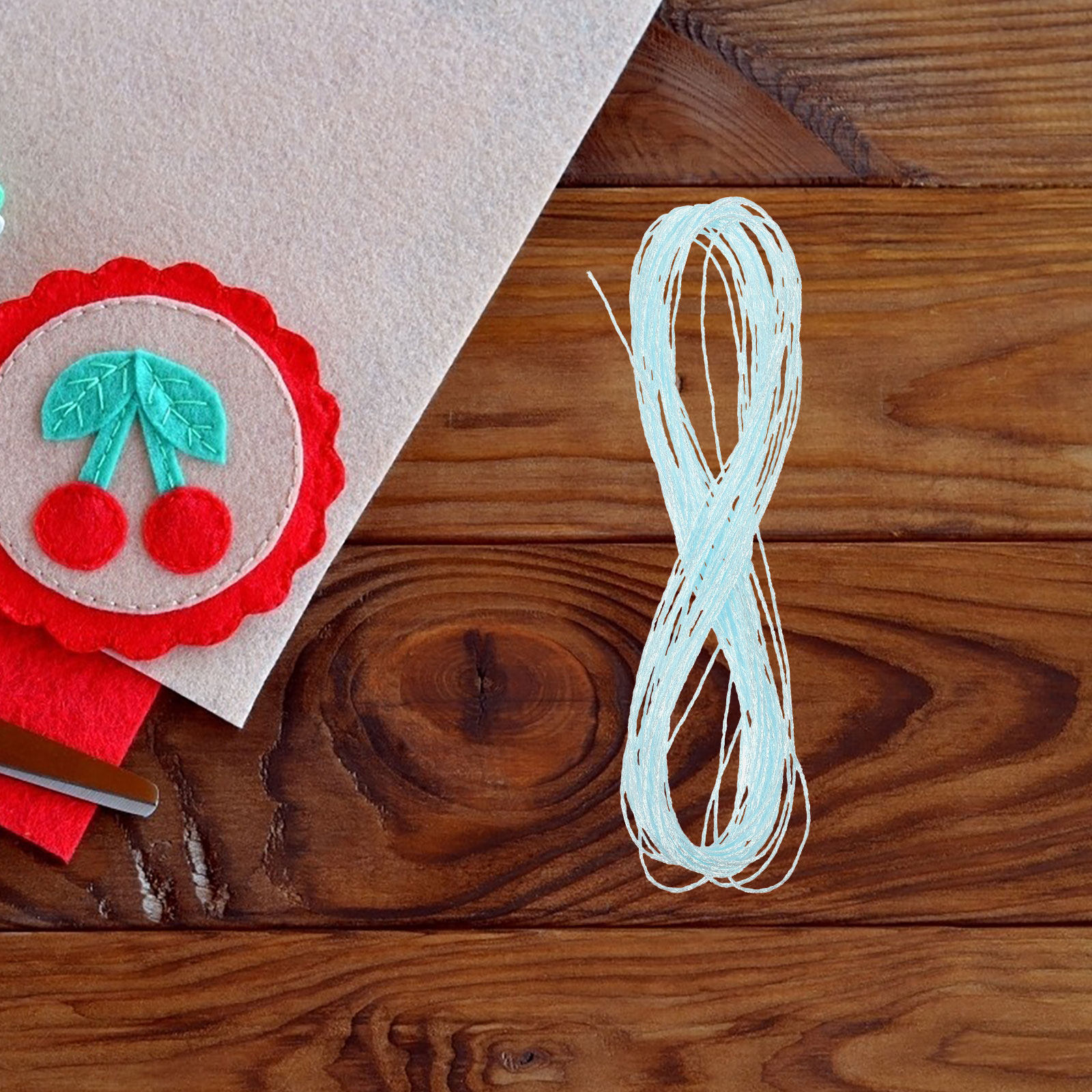 6 Rolls Colored Embroidery Thr - Sewing Roll recension och pris