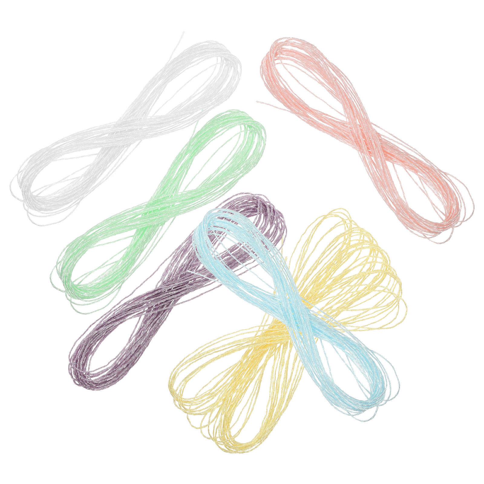 6 Rolls Colored Embroidery Thr - Sewing Roll recension och pris