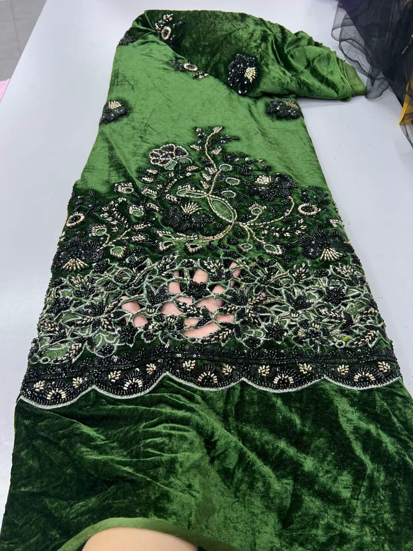 2026 African Nigerian Velvet L - Sewing Velvet Fabric recension och pris