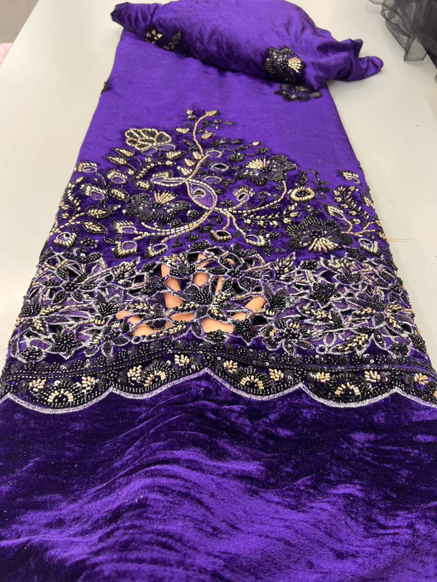 2026 African Nigerian Velvet L - Sewing Velvet Fabric recension och pris
