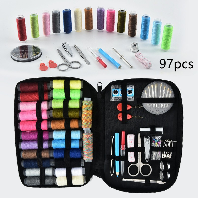 97pcs Sewing Kit with Sewing S - Sewing Thread Production recension och pris