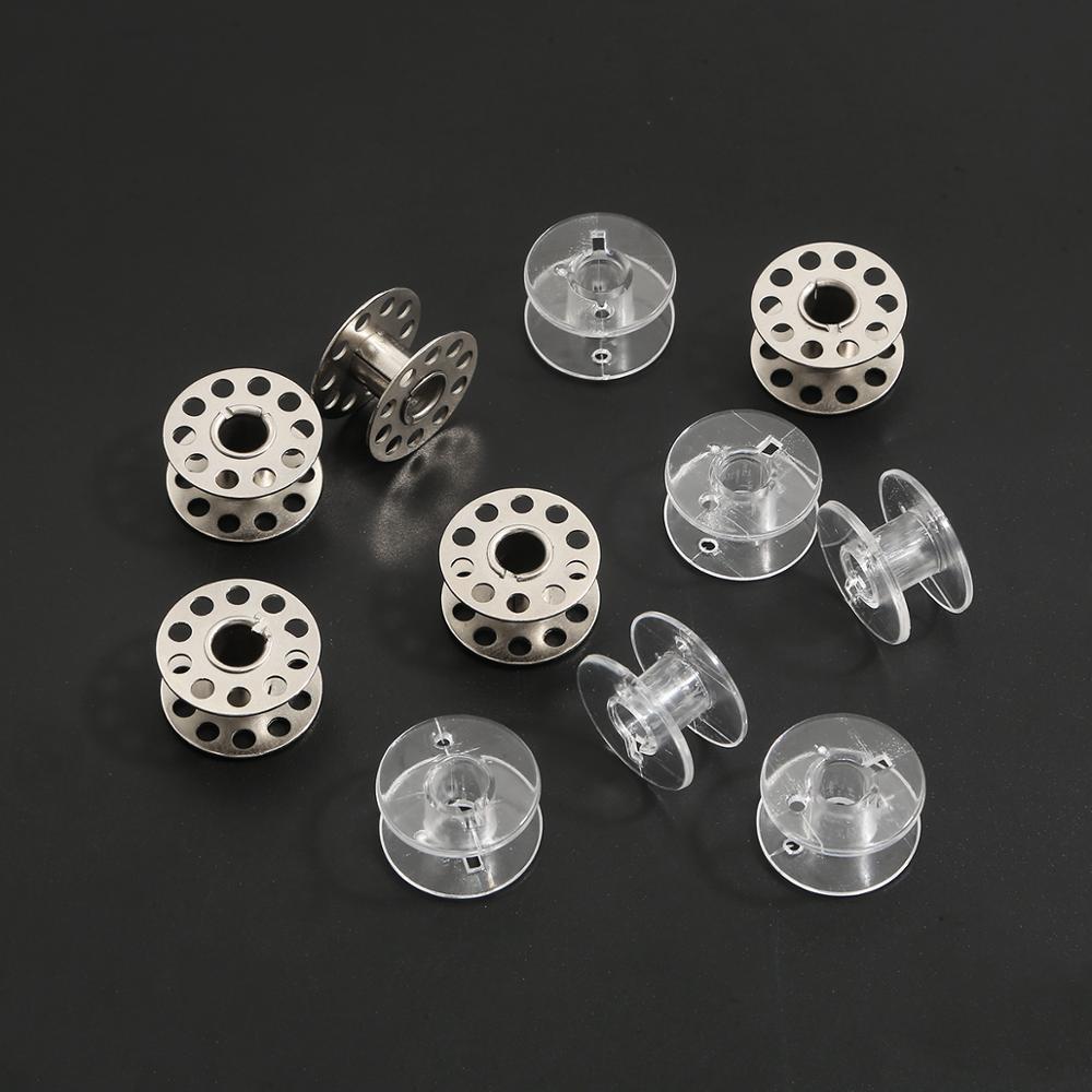 10pcs Iron Metal Bobbins Spool - Sewing Machine Yarn recension och pris