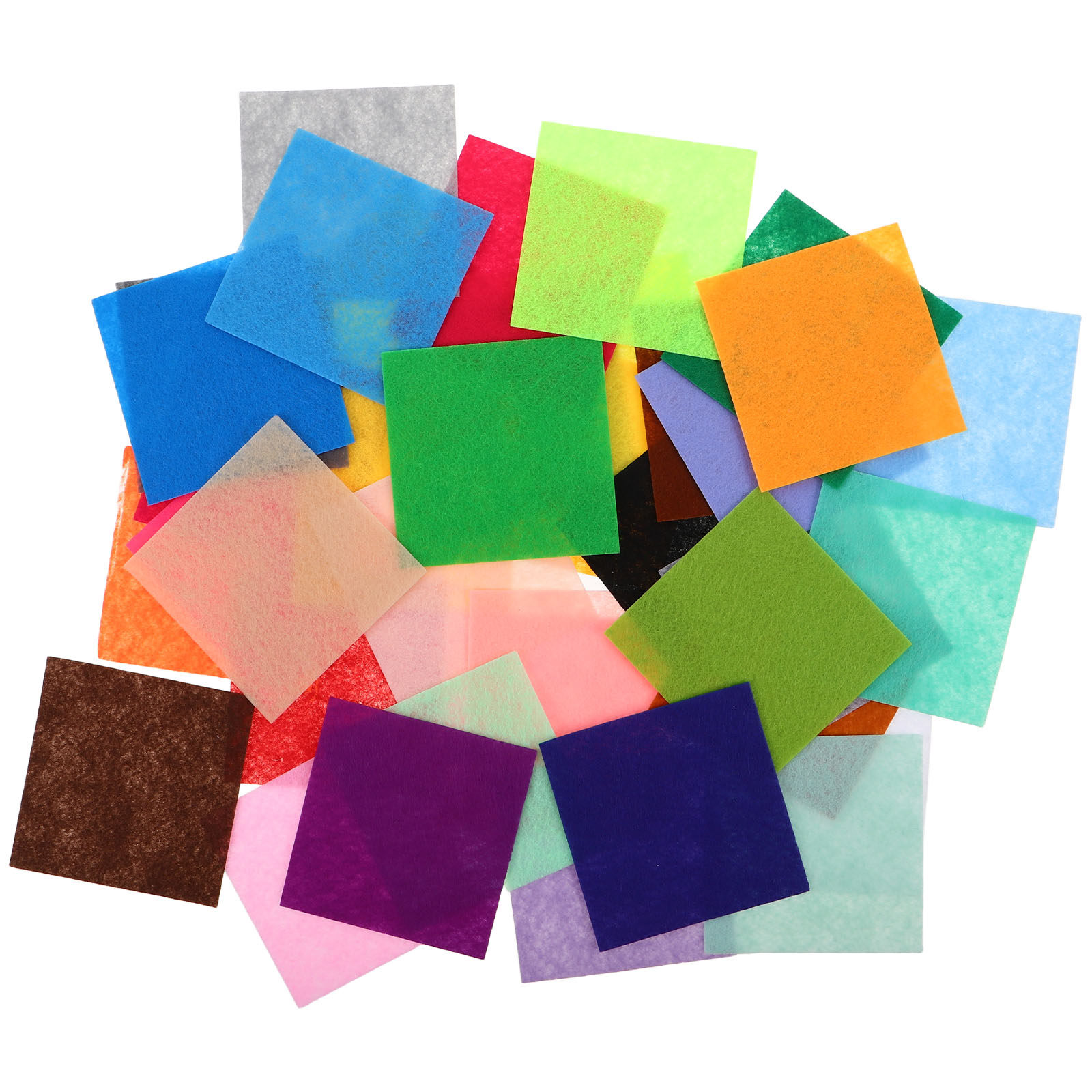 120Pcs Craft Felt Squares 10x1 - Is Sewing Textile Art recension och pris